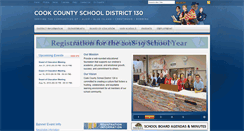 Desktop Screenshot of district130.org